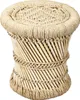 Marrakesch Boho Deko Hocker Beistelltisch aus Bambus Benita Produktbild-Vorschau 1