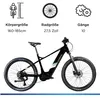Zündapp X900 E Bike Mountainbike 27,5 Zoll schwarz Produktbild-Vorschau 3