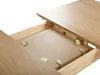 BELIANI Jídelní stůl světlý dub 120/150 x 75 cm 6místný Náhled obrázku produktu 9