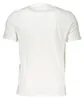 Kurzarm Herren T-Shirt Weiß mit Rundhalsausschnitt und Produktbild-Vorschau 2