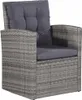 vidaXL 6-tlg. Garten-Lounge-Set mit Auflagen Poly Rattan Produktbild-Vorschau 3