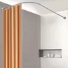 Tringle à rideau de douche - Tringle d'angle en L - Voir les images du produit 2