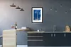 MuchoWow® Gerahmtes Poster Eine Luftaufnahme des Space Produktbild-Vorschau 2