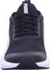 A front view of a black Puma sneaker with white accents. Produktbild-Vorschau