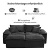 Schlafsofa Modulares Schlafsofa, 2-Sitzer Wohnzimmer Sofa Produktbild-Vorschau 9