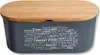 KESPER Brotbox grau38501, 34x20x14,5 cm – Brotkasten aus Produktbild-Vorschau 2
