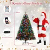 COSTWAY Albero di Natale artificiale 180 cm, albero di Anteprima dell’immagine prodotto 3