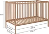 Detská postieľka Baby Happy Bliss SASHA, 120x60 cm – Náhľad obrázku produktu 2