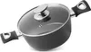 Topf MagicHome Black Line, 20 cm, 2100 ml, mit Deckel Produktbild-Vorschau 1