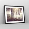 Gerahmtes Poster - Schwarzer Rahmen - Meer Palme Wasser - Produktbild-Vorschau 8