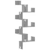 vidaXL Wand-Eckregal Grau Sonoma 45x45x147 cm Holzwerkstoff Produktbild-Vorschau 6