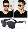 2er Set Rasterbrille/Lochbrille schwarz für Augentraining Produktbild-Vorschau 3