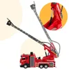 Malplay Camion de pompiers en métal avec échelle, lumières Voir les images du produit 5
