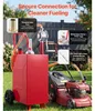 SucceBuy 56,8L mobiler Kraftstofftank mit Handpumpe, Rot, Produktbild-Vorschau 5