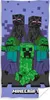 Minecraft Badetuch lila 70 x 140 cm - Baumwolle Produktbild-Vorschau 1
