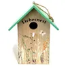 2er Set Holz Vogelhaus Vogelhäuschen Vogel Nistkasten 22 x Produktbild-Vorschau 4