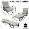 UISEBRT 3-in-1 Schlafsofa - Sessel, Sofa & Klappbett mit Produktbild-Vorschau 7