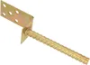 A single metal post anchor bracket with a rebar spike, shown against a white background. Podgląd zdjęcia produktu