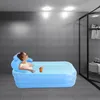 Tragbare Luftbadewanne - Aufblasbare Badewanne - 160x84x64 Produktbild-Vorschau 3