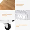 A collage of images showing different features of a kitchen cart. Produktbild-Vorschau