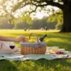 Creative Home Cesta de picnic grande, 43 x 32 x 37 cm, Vista previa de la imagen del producto 5