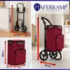 Klappbarer Einkaufstrolley TRAGINO | 3-in1 Einkaufswagen | Produktbild-Vorschau 4