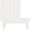 vidaXL Casetta per gatti 60x36x60 cm in legno di pino Anteprima dell’immagine prodotto 6