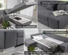 Rohová pohovka Porto 278 x 217 cm Bílá (imitace kůže) Náhled obrázku produktu 10