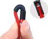 A hand holding a red USB-C cable with a reinforced connector. Produktbild-Vorschau