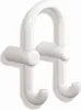 HEWI Doppelhaken Polyamid reinweiß 8019004099 Produktbild-Vorschau 2