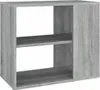 vidaXL Boční stolek Grey Sonoma 60x30x50 cm Dřevěný Náhled obrázku produktu 2