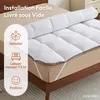 CASABEL Surmatelas 180x190 cm, 600gsm, Extra Moelleux, Voir les images du produit 7