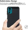 imoshion Brushed Back Cover Motorola Moto G22 - Schwarz Produktbild-Vorschau 2