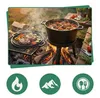 Dutch Oven - Gusseisen Kessel 8 L - mit Grillpfanne - Produktbild-Vorschau 2