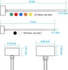 100 Stück Etikette Cable Electrique Colorées und 4/6 Stück Produktbild-Vorschau 2