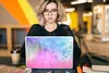 MuchoWow® Laptop Aufkleber Sticker Cover Aquarell - Rosa - Produktbild-Vorschau 5