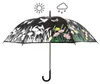 Esschert Design Kleur Veranderende Paraplu Bloemenwijde Náhľad obrázku produktu 1
