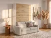 Schrankbett + Sofa - 140 x 200 cm - Manuelle vertikale Produktbild-Vorschau 2