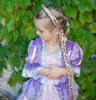 Rapunzel-Zopf, blond für Kinder - Faschingszubehör Produktbild-Vorschau 3