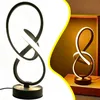 LED Tischlampe Spirale Design,  Moderne Led Wohnzimmer Produktbild-Vorschau 1