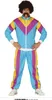 Kostüm Outfit Sportler Trainingsanzug DISCO 80er Größe L Produktbild-Vorschau 3