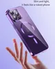 Magnetische Clear Hülle für iPhone 15 Pro Max Galvanisierte Produktbild-Vorschau 7