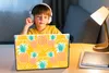 MuchoWow® Laptop Aufkleber Sticker Cover Dschungel - Ananas Produktbild-Vorschau 3
