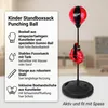 Mucola Standboxsack Kinder mit Boxhandschuhe Boxsack Produktbild-Vorschau 2