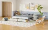 Divano letto Sweiko allungabile 90/180x200 cm con cassetti Anteprima dell’immagine prodotto 10
