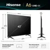 TV Hisense 43A6Q (2025) 43" LED 4K UHD - 43A6Q Produktbild-Vorschau 2