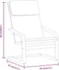 Relaxsessel mit Hocker Schwarz Stoff Produktbild-Vorschau 10