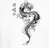 Japans draak, Irezumi, oosterse draak, Azië, Koi, vlam, Productafbeelding-voorbeeld 6