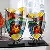 Casablanca by Gilde  Glasart ovale Dekovase Verona, Produktbild-Vorschau 2