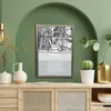 Rám na plakáty 68 x 98 cm Imitace dřeva stříbrný Náhled obrázku produktu 6